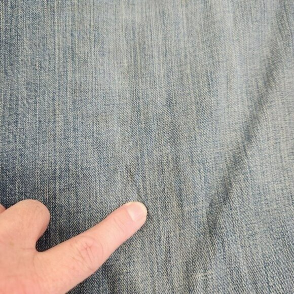 Vintage Polo Ralph Lauren Jeans Mens 46x32 Blue Big Straight Leg *Mexico - Picture 9 of 16